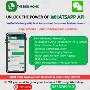 Unlock the Power of WhatsApp API – 24×7 Automation,