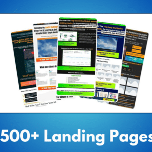 high converting landing pages pack templates